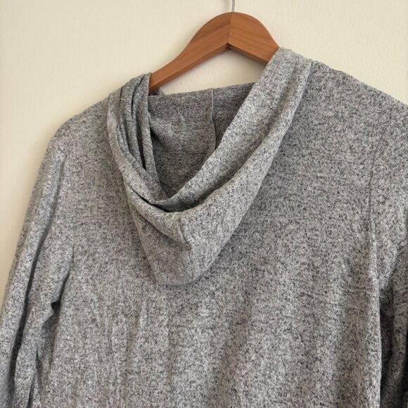 Ingrid + Isabel Maternity Hooded Pullover Jacket Graphic Grey Women’s Size S - Picture 8 of 10
